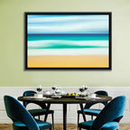 Sand and Surf Abstraction Wall Art