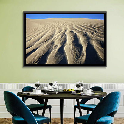 Endless Rippled Sand Dunes Wall Art