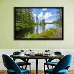 Lake Pend Oreille Wildflower View Wall Art