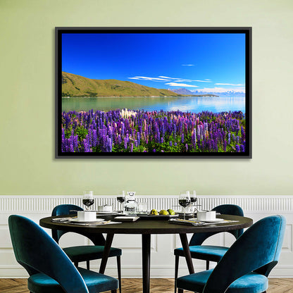 Lake Tekapo Lupine Fields Wall Art
