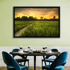 Irwin Prairie Boardwalk Sunset Wall Art