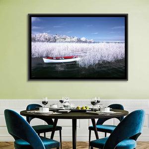 Lake Golyazi in Winter Wall Art