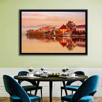 Svět Pond, Trebon Sunrise Wall Art