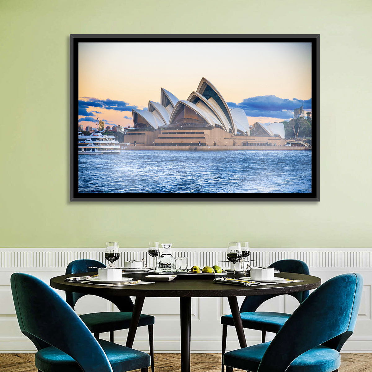 Sydney Opera House at Dusk Wall Art