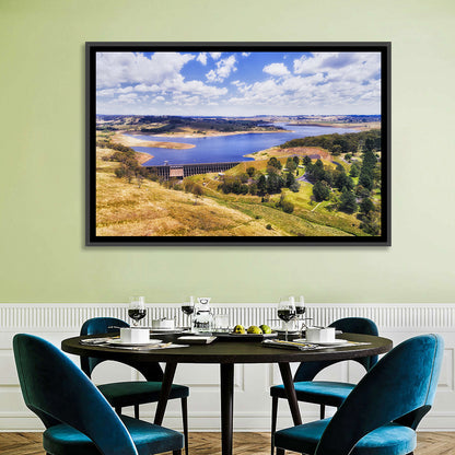 Oberon Lake Aerial Landscape Wall Art