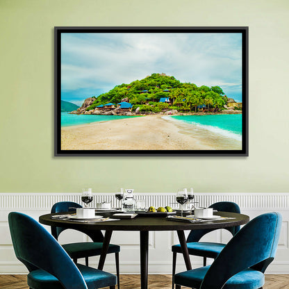 Koh Nang Yuan Sandbar Island Beach Wall Art