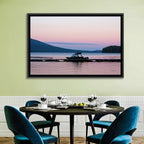 Odell Lake Dock at Twilight Wall Art