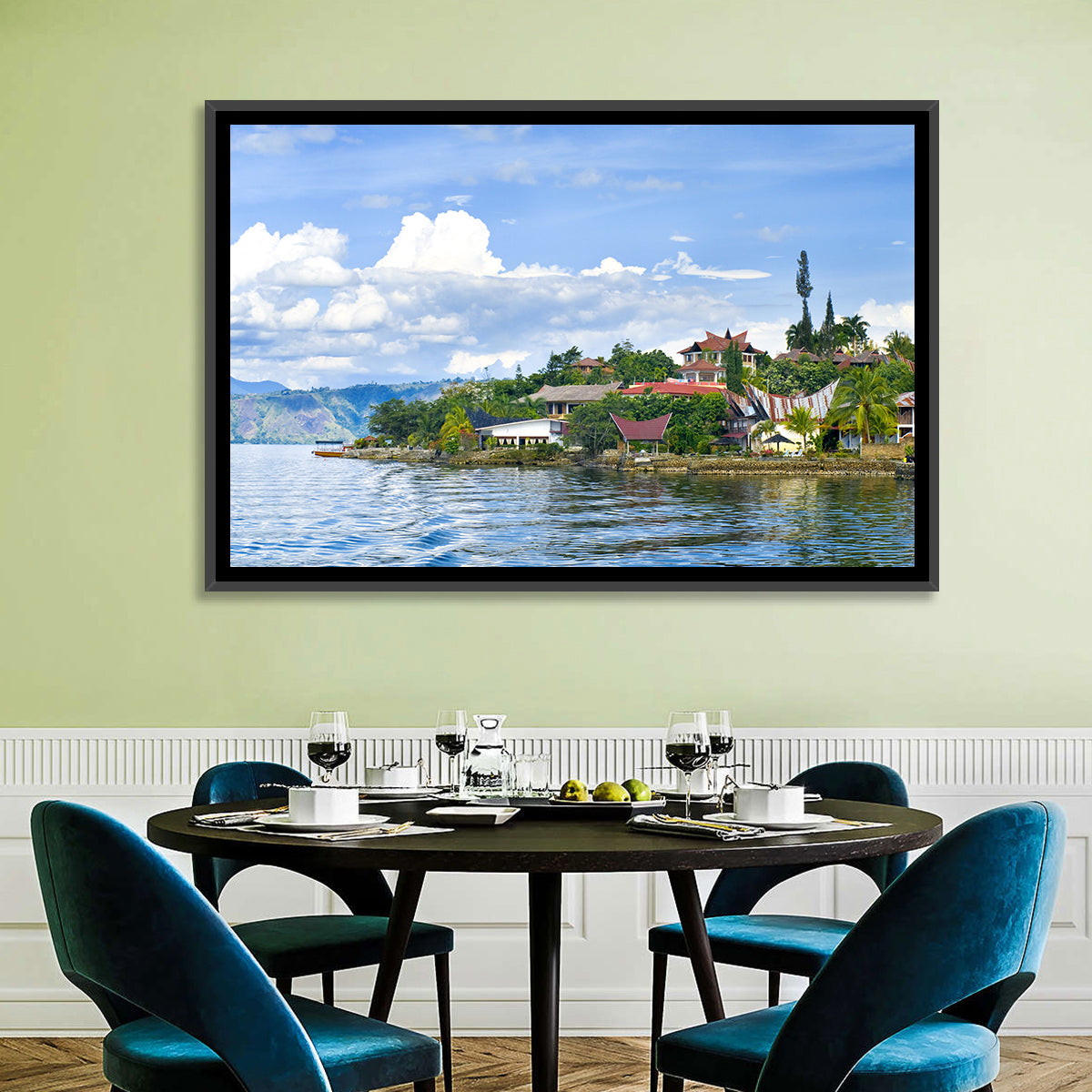 Samosir Island, Lake Toba Wall Art in a room, landscape