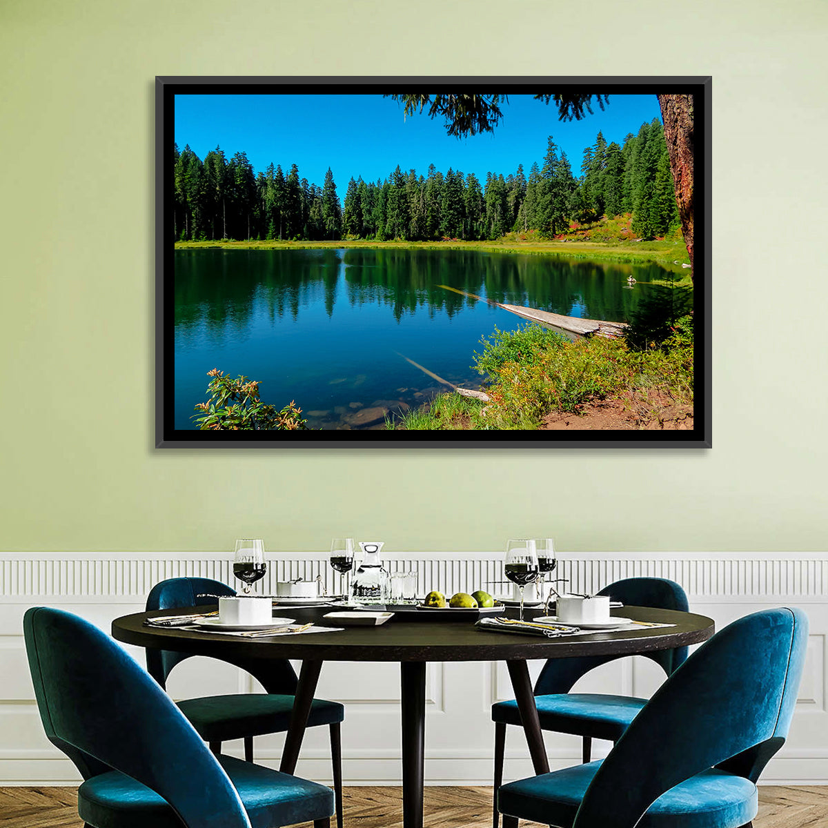 Parrish Lake Reflection Wall Art