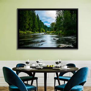 Bavarian Forest River Wall Art