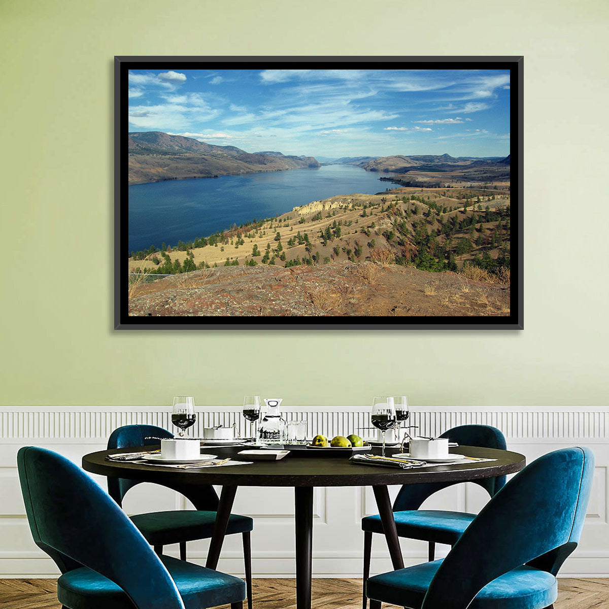 Kamloops Lake View Wall Art