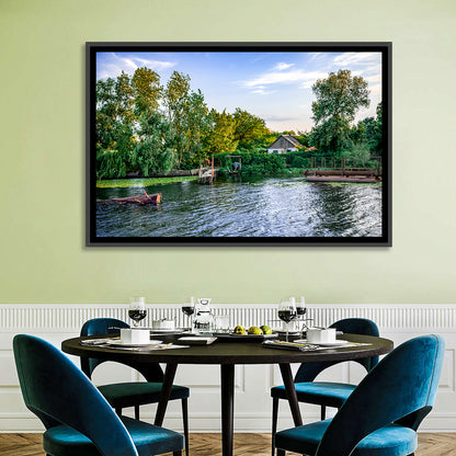 Konka River Golden Hour Wall Art