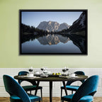 Zugspitze from Lake Seebensee Wall Art