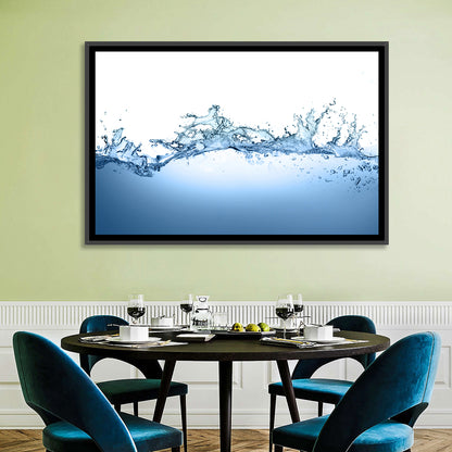 Fresh Water Splash Wall Art