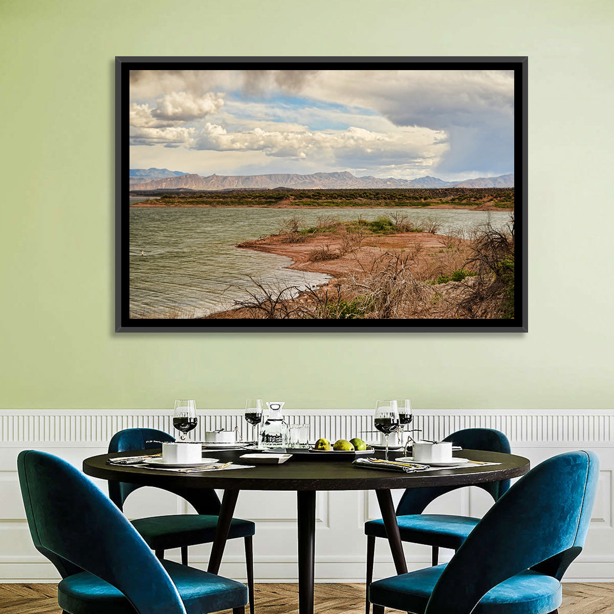Roosevelt Lake Shoreline Wall Art