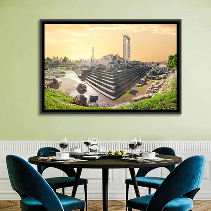 Temple of Apollo at Didyma at Golden Hour Wall Art