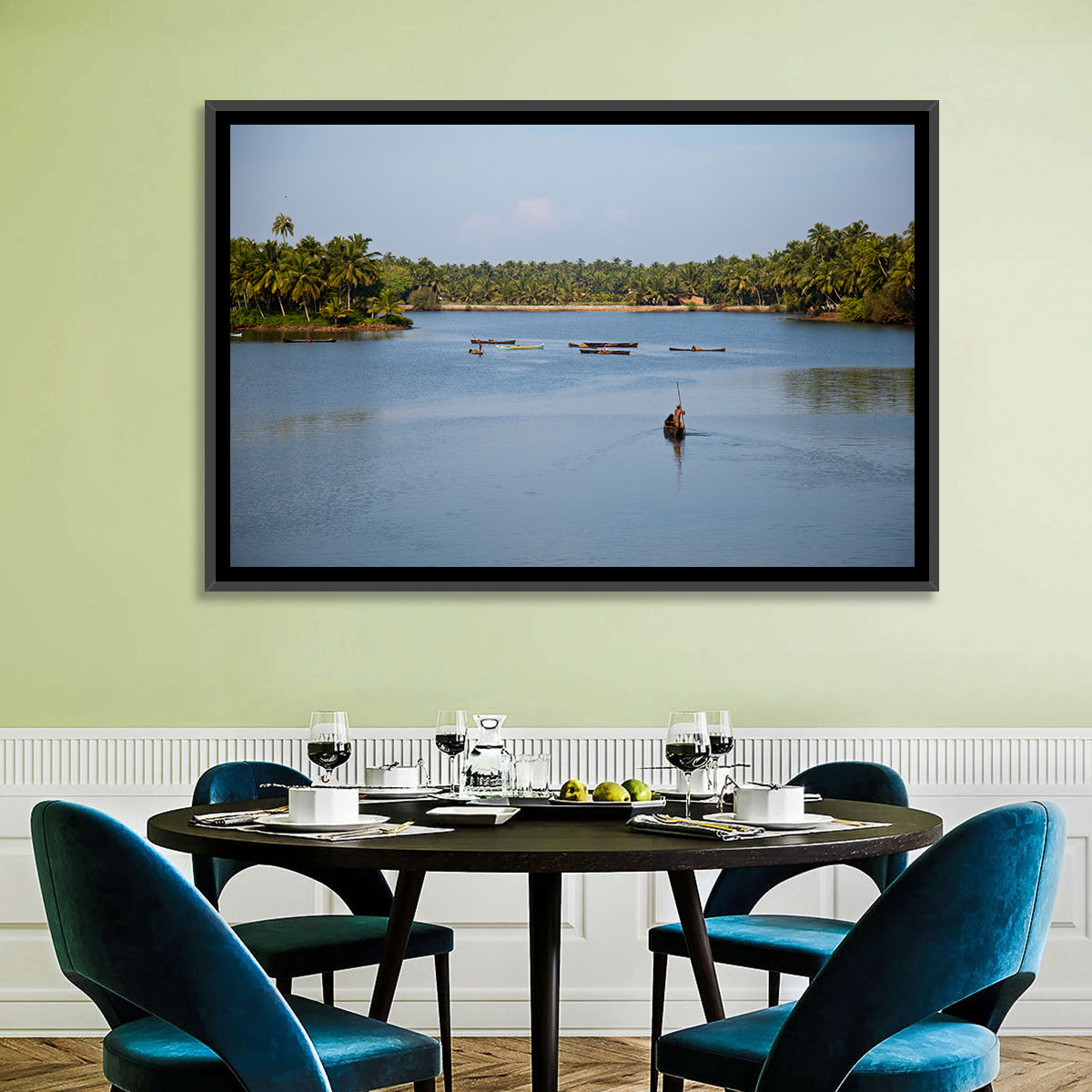 Udupi Lake Karnataka Wall Art
