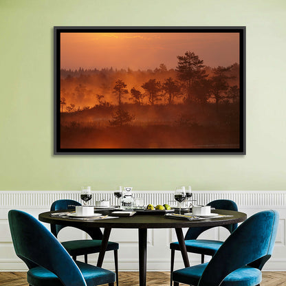 Kakerdaja Bog at Sunrise Wall Art