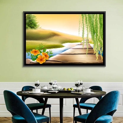 Island Paradise Painting Wall Art