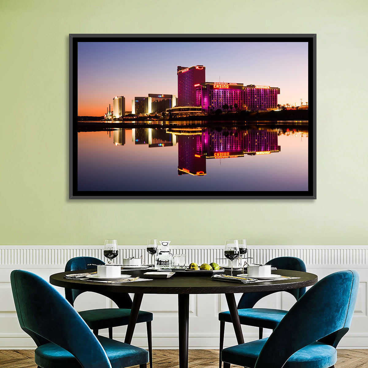 Laughlin Riverside Reflection Wall Art