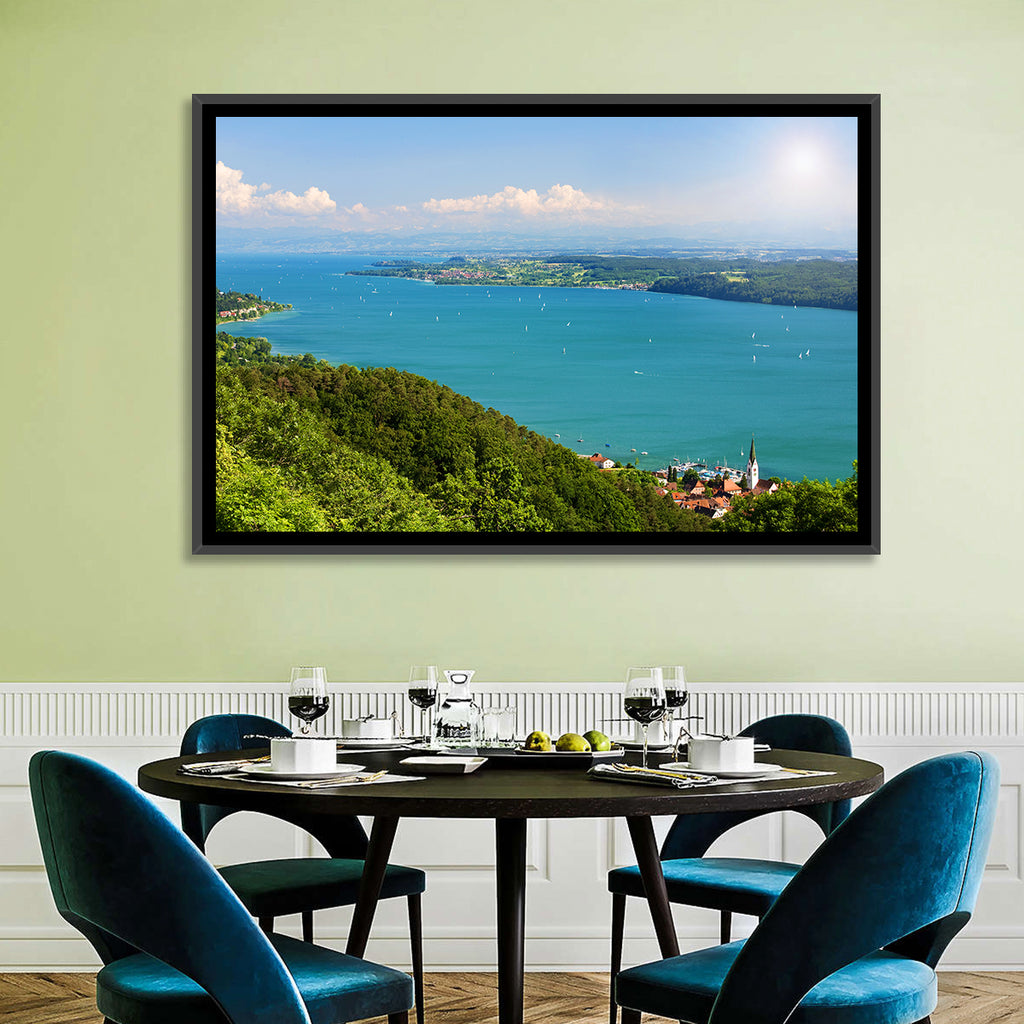 Immenstaad View of Lake Constance Wall Art