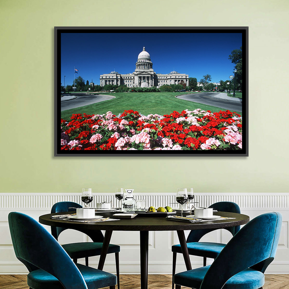Idaho State Capitol, Boise Wall Art in a room, landscape