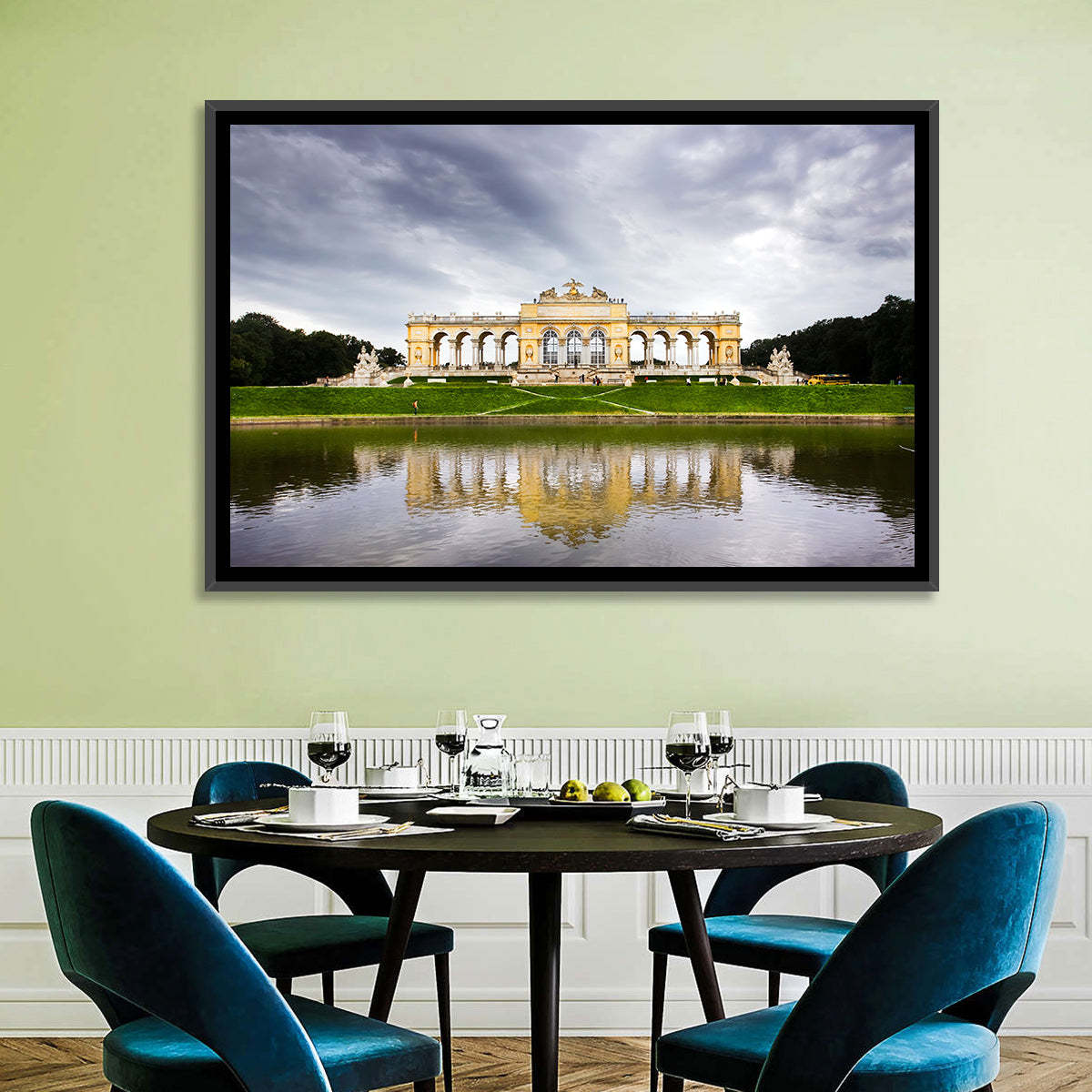 Gloriette at Schoenbrunn Palace Wall Art in a room, landscape