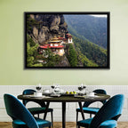Tiger's Nest Monastery, Paro Bhutan Wall Art