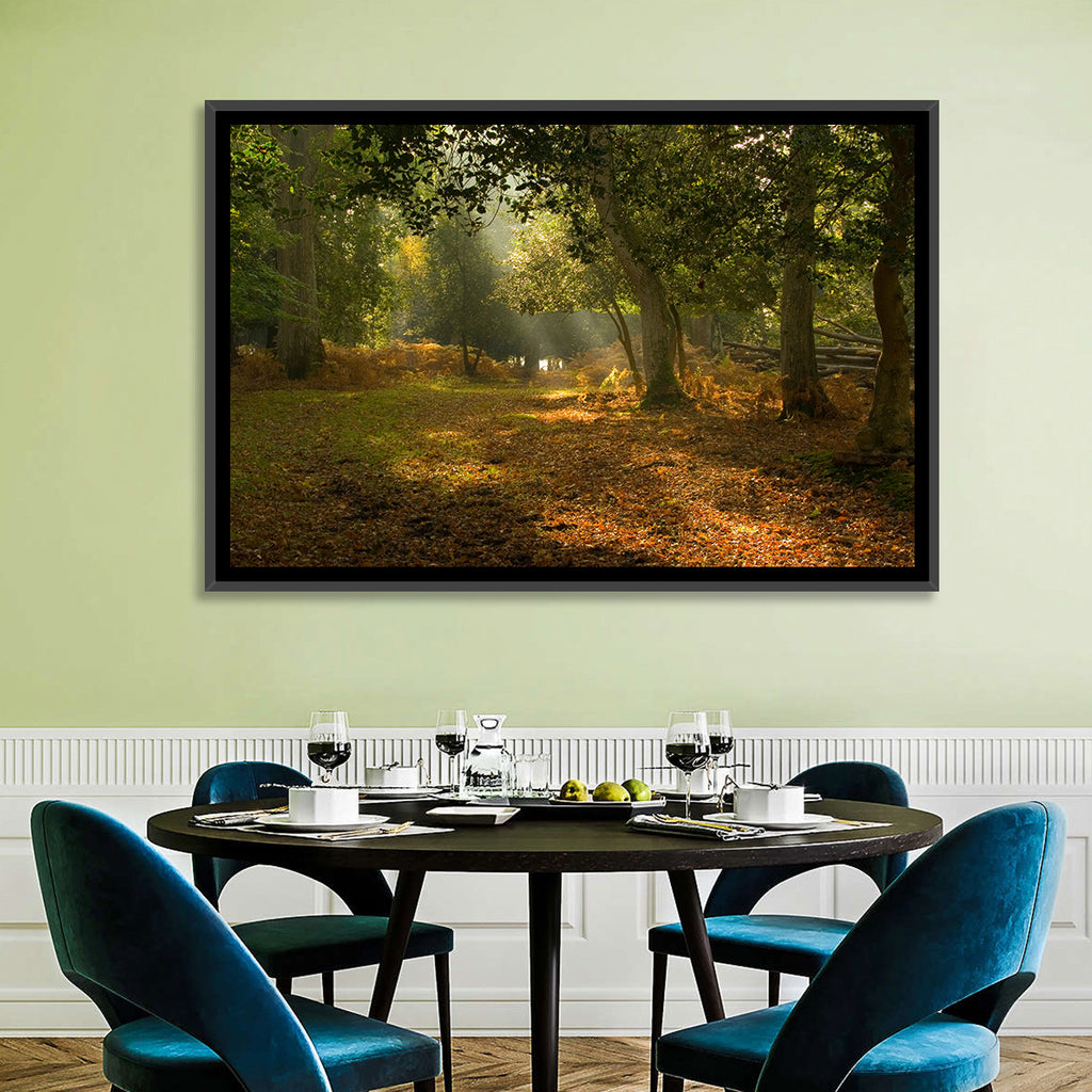 Autumn Forest Path, Hampshire Wall Art