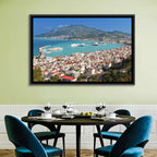 Zakynthos Harbor View Wall Art