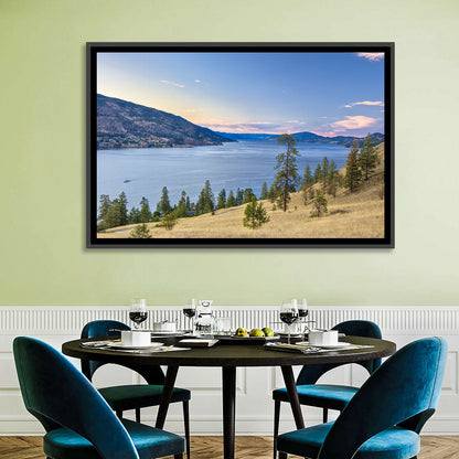 Blue Lake Okanagan Wall Art