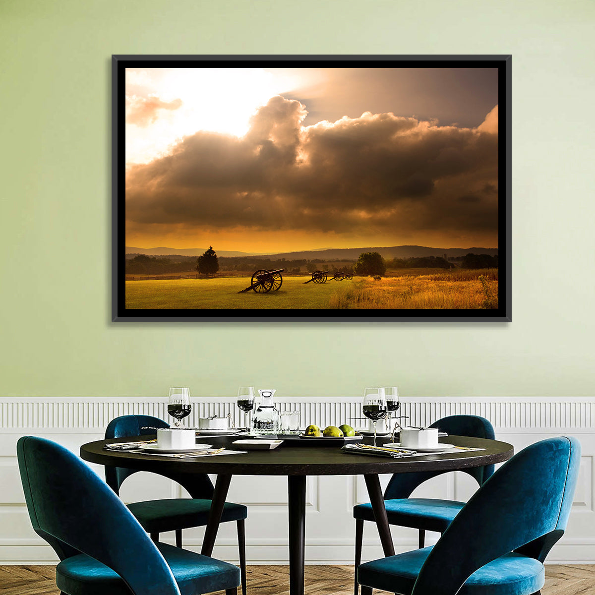 Antietam Civil War Battlefield Wall Art