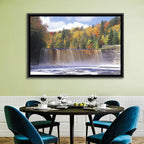 Tahquamenon Falls Autumn Waterfall Wall Art
