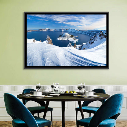 Crater Lake with Wizard Island Wall Art