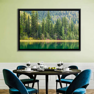 Tranquil Forest Lake Wall Art