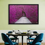 Magenta Mangrove Pathway Wall Art