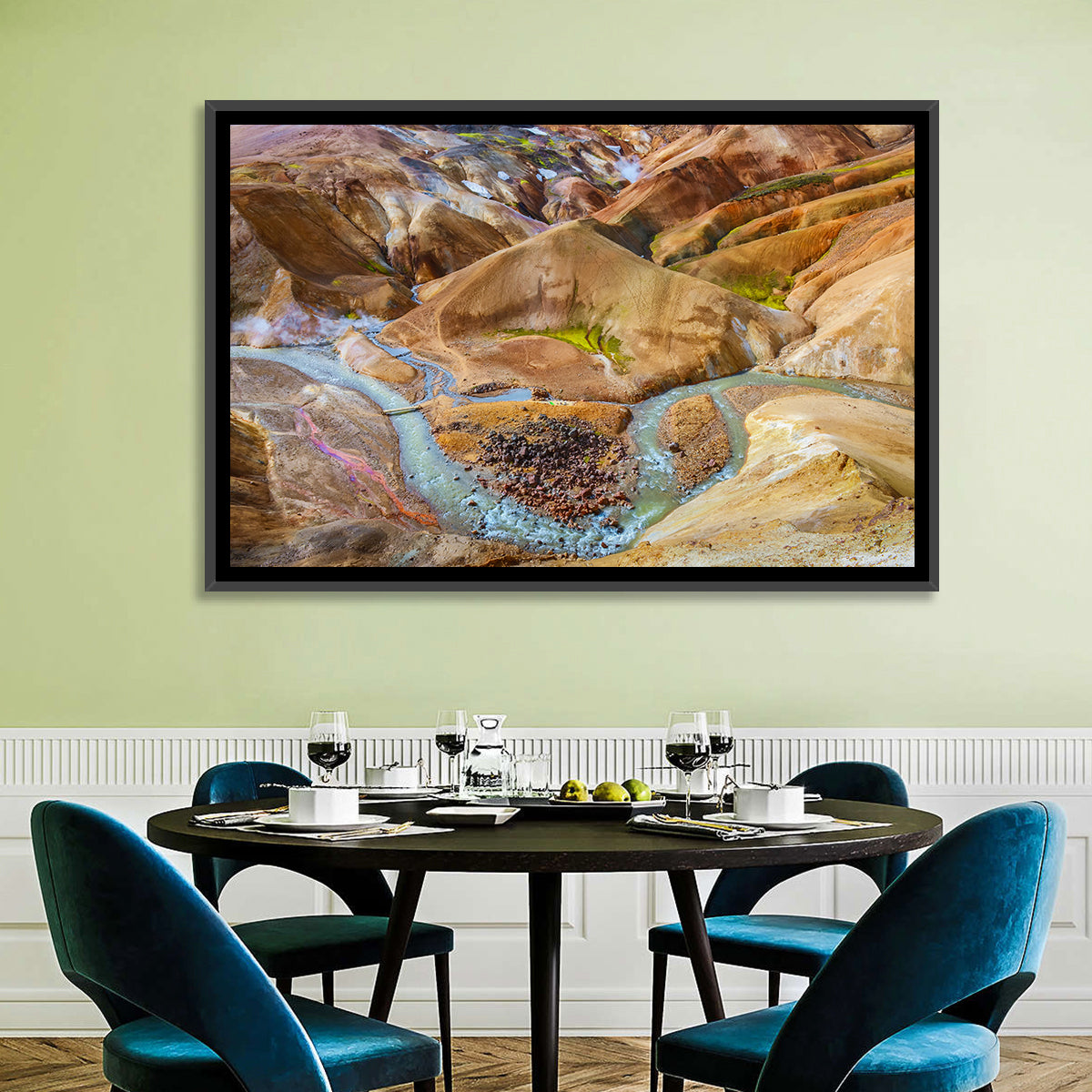 Kerlingarfjöll Geothermal Landscape Wall Art