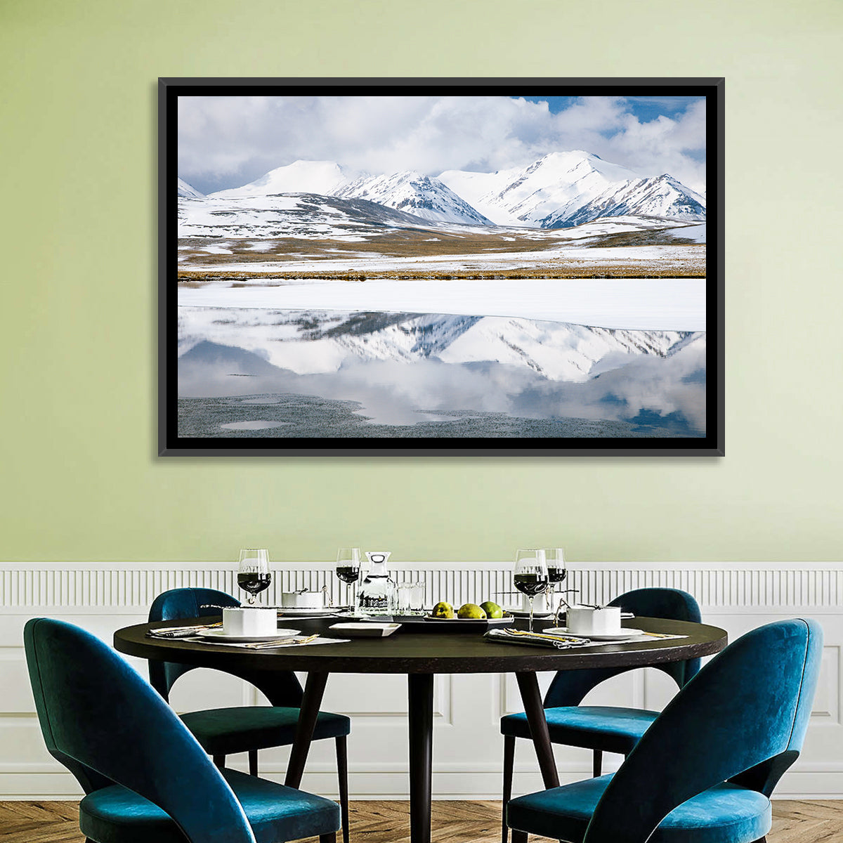 Barskoon Valley Reflection Wall Art