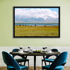 Mount Kailash from Lake Manasarovar Wall Art