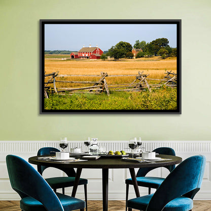 Gettysburg Farm Field Wall Art