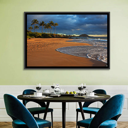 Poolenalena Beach Sunset Wall Art