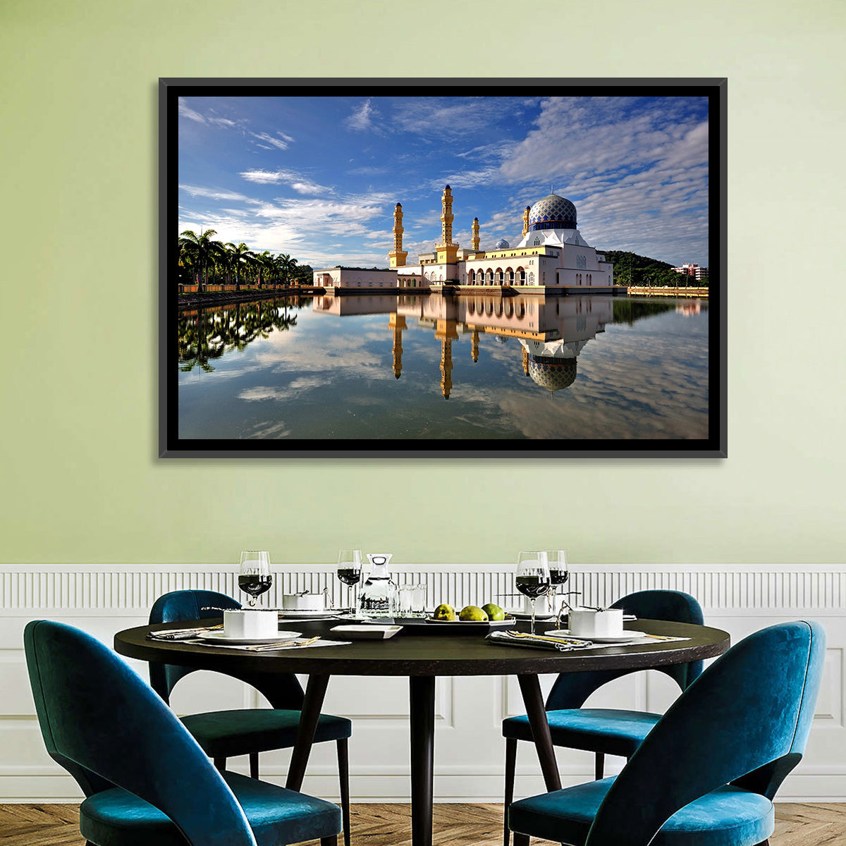 Kota Kinabalu City Mosque Wall Art