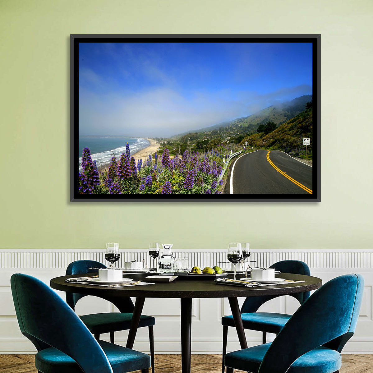 Big Sur Coastal Road Wall Art