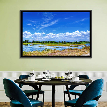 Snake River Fly Fishing, Idaho Wall Art