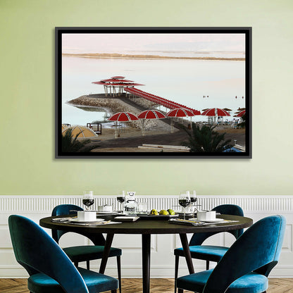Ein Bokek Dead Sea Boardwalk Wall Art