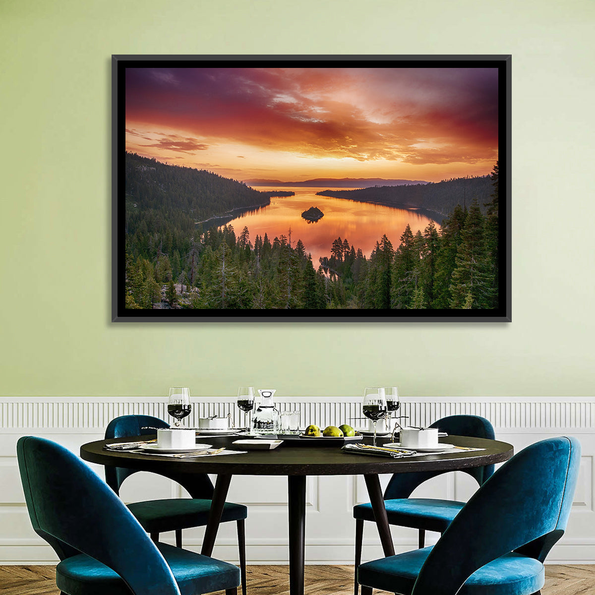 Emerald Bay Sunrise, Lake Tahoe Wall Art