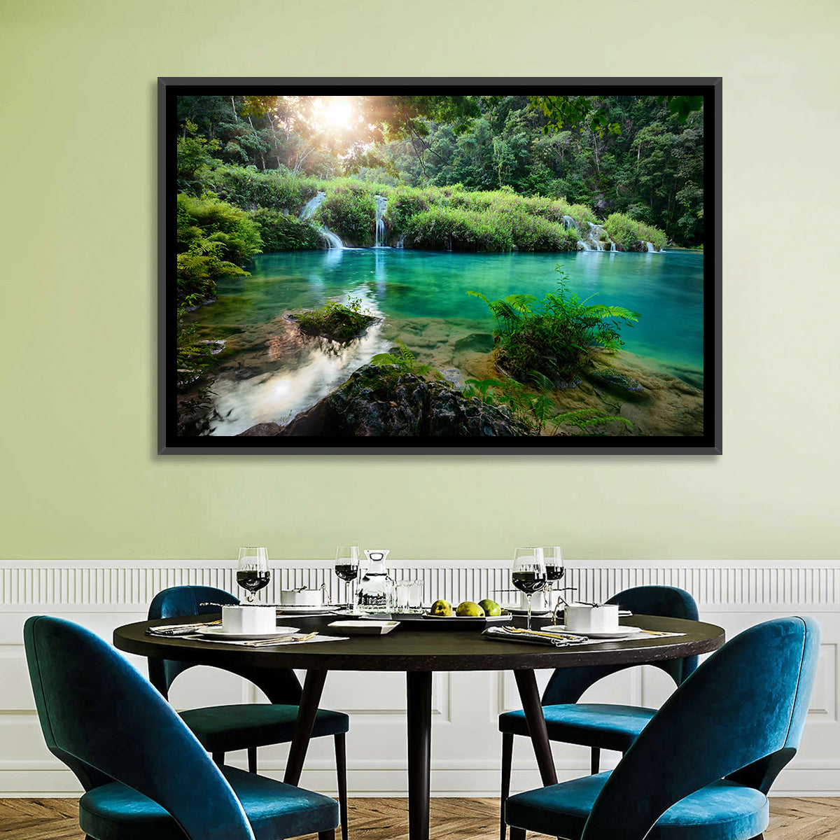 Semuc Champey Turquoise Pools Wall Art