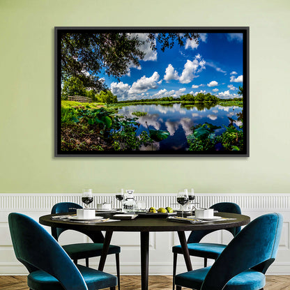 Brazos Bend Lake Reflection Wall Art
