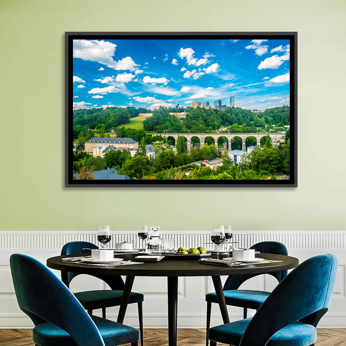 Viaduc De Pulvermühl, Luxembourg Wall Art