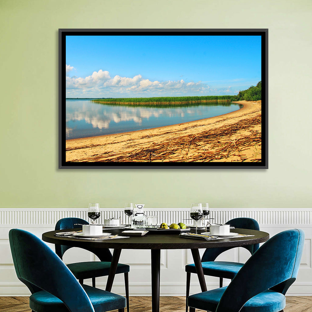Lake Pskov Shoreline Wall Art